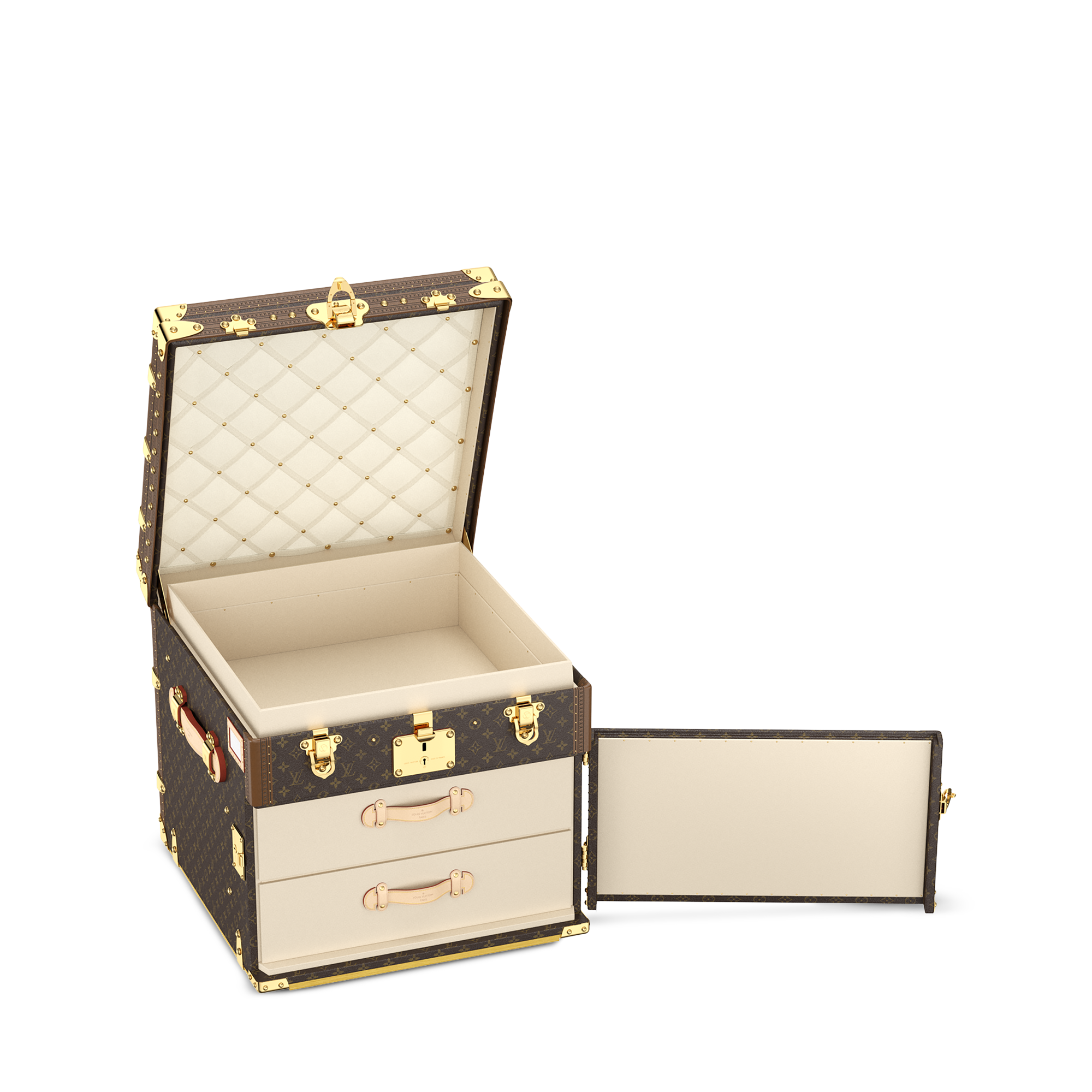 Courrier Lozine Carre Droite Monogram - Trunks, Travel and Home